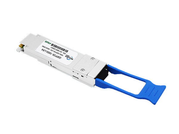 100G光模块QSFP28单模双芯10KM双LC接口1310nm带DDM QSFP28-100G-LR4