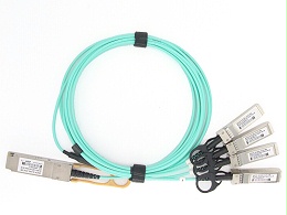 40G QSFP+ 转4SFP+ AOC有源光缆